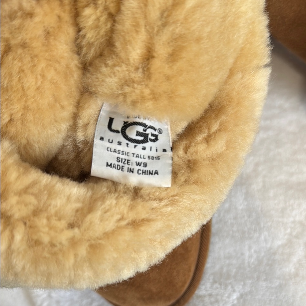 UGG Classic Tall Boots | Chestnut | Shearling Lined - Picture 15 of 16